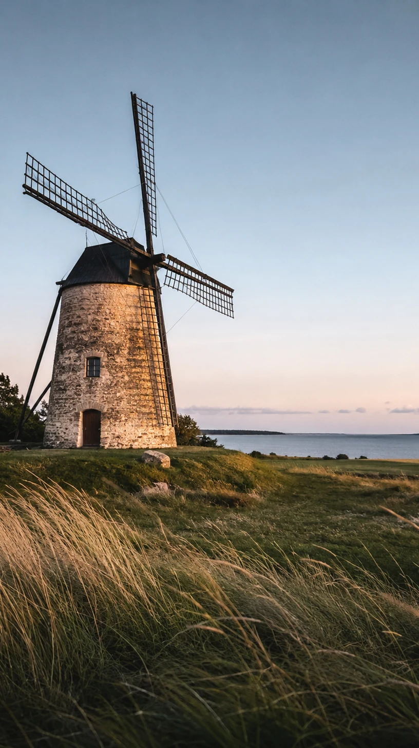 Saaremaa rannatee ja majakas